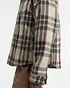 oversize plaid jacket